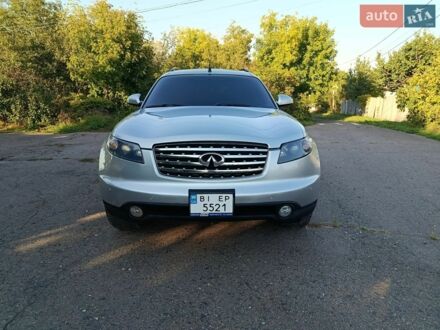 Сірий Інфініті FX 45, об'ємом двигуна 4.49 л та пробігом 224 тис. км за 9250 $, фото 1 на Automoto.ua