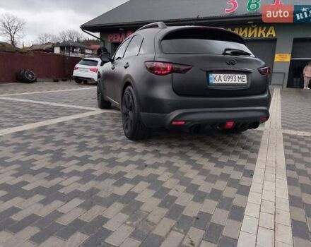 Черный Инфинити ФХ 50, объемом двигателя 5 л и пробегом 180 тыс. км за 13200 $, фото 6 на Automoto.ua