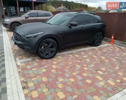 Черный Инфинити ФХ 50, объемом двигателя 5 л и пробегом 180 тыс. км за 13200 $, фото 11 на Automoto.ua