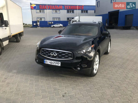 Инфинити ФХ 50 2008 в Броварах на Automoto.ua Черный Инфинити ФХ 50, объемом двигателя 5 л и пробегом 120 тыс. км за 12999 $, фото 1 на Automoto.ua