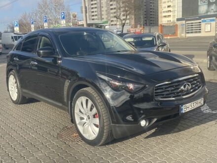 Черный Инфинити ФХ 50, объемом двигателя 5 л и пробегом 180 тыс. км за 10999 $, фото 1 на Automoto.ua