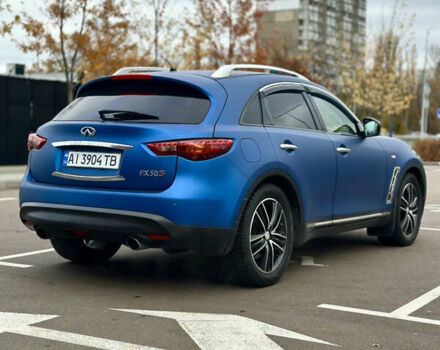 Синий Инфинити ФХ 50, объемом двигателя 5 л и пробегом 134 тыс. км за 11500 $, фото 2 на Automoto.ua