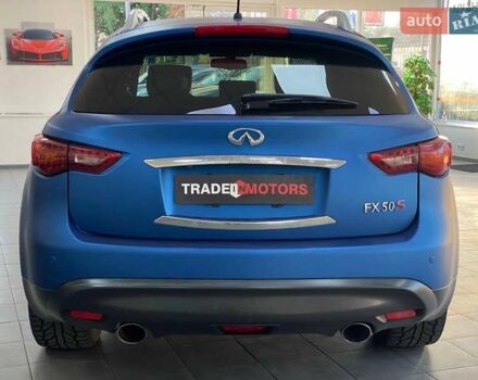 Синий Инфинити ФХ 50, объемом двигателя 5.03 л и пробегом 134 тыс. км за 10990 $, фото 9 на Automoto.ua