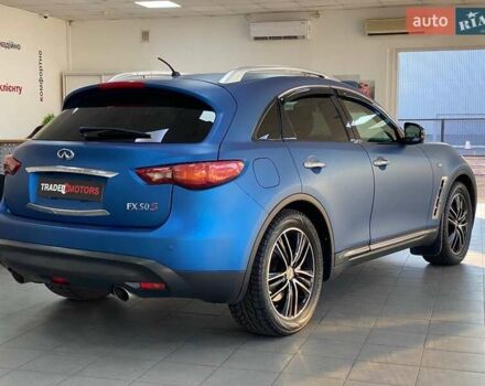 Синий Инфинити ФХ 50, объемом двигателя 5.03 л и пробегом 134 тыс. км за 10990 $, фото 10 на Automoto.ua