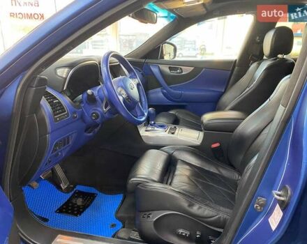 Синий Инфинити ФХ 50, объемом двигателя 5.03 л и пробегом 134 тыс. км за 10990 $, фото 17 на Automoto.ua