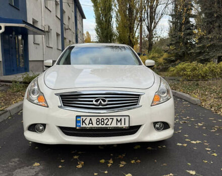 Белый Инфинити G25, объемом двигателя 2.5 л и пробегом 160 тыс. км за 11500 $, фото 7 на Automoto.ua