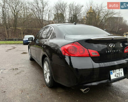 Черный Инфинити G25, объемом двигателя 2.5 л и пробегом 217 тыс. км за 7600 $, фото 3 на Automoto.ua