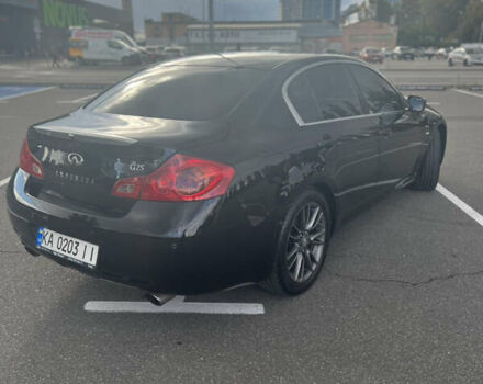 Черный Инфинити G25, объемом двигателя 2.5 л и пробегом 202 тыс. км за 9000 $, фото 3 на Automoto.ua
