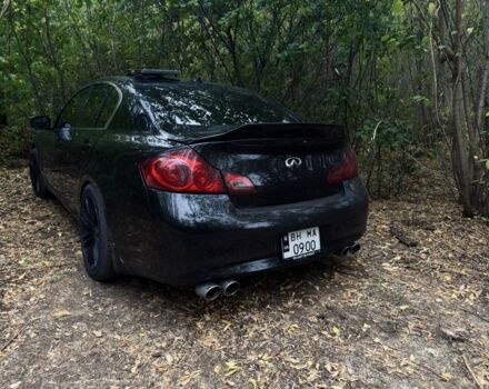 Черный Инфинити G25, объемом двигателя 2.5 л и пробегом 274 тыс. км за 9000 $, фото 2 на Automoto.ua