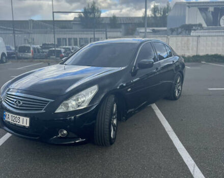Черный Инфинити G25, объемом двигателя 2.5 л и пробегом 202 тыс. км за 9000 $, фото 1 на Automoto.ua