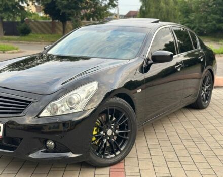 Черный Инфинити G25, объемом двигателя 2.5 л и пробегом 185 тыс. км за 8499 $, фото 1 на Automoto.ua