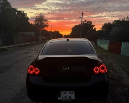 Черный Инфинити G25, объемом двигателя 2.5 л и пробегом 274 тыс. км за 9000 $, фото 12 на Automoto.ua