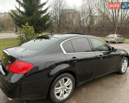 Черный Инфинити G25, объемом двигателя 2.5 л и пробегом 217 тыс. км за 7600 $, фото 5 на Automoto.ua