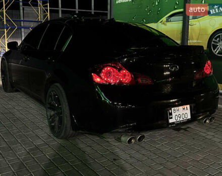 Черный Инфинити G25, объемом двигателя 2.5 л и пробегом 273 тыс. км за 10500 $, фото 4 на Automoto.ua