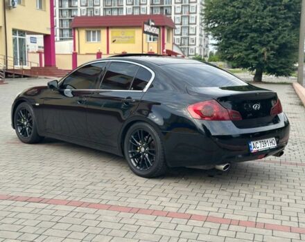 Черный Инфинити G25, объемом двигателя 2.5 л и пробегом 185 тыс. км за 8499 $, фото 2 на Automoto.ua