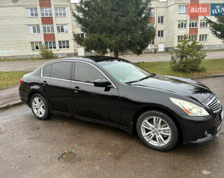 Черный Инфинити G25, объемом двигателя 2.5 л и пробегом 217 тыс. км за 7600 $, фото 2 на Automoto.ua