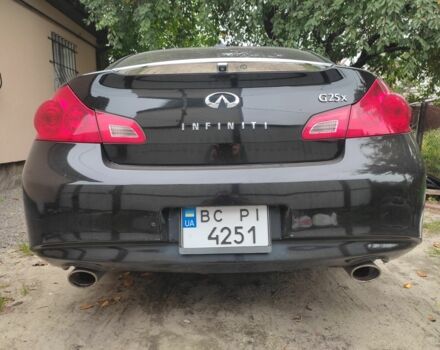 Черный Инфинити G25, объемом двигателя 2.5 л и пробегом 217 тыс. км за 7800 $, фото 11 на Automoto.ua