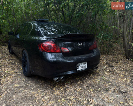 Черный Инфинити G25, объемом двигателя 2.5 л и пробегом 273 тыс. км за 10500 $, фото 3 на Automoto.ua