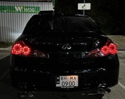 Черный Инфинити G25, объемом двигателя 2.5 л и пробегом 274 тыс. км за 9000 $, фото 6 на Automoto.ua
