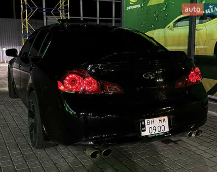 Черный Инфинити G25, объемом двигателя 2.5 л и пробегом 273 тыс. км за 10500 $, фото 5 на Automoto.ua