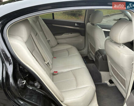 Черный Инфинити G25, объемом двигателя 2.5 л и пробегом 217 тыс. км за 7600 $, фото 13 на Automoto.ua