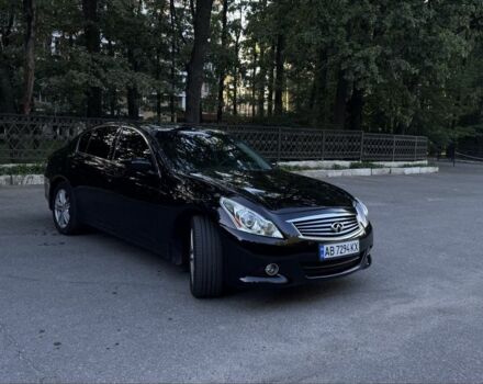 Черный Инфинити G25, объемом двигателя 2.5 л и пробегом 205 тыс. км за 9000 $, фото 1 на Automoto.ua