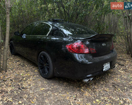 Черный Инфинити G25, объемом двигателя 2.5 л и пробегом 273 тыс. км за 10500 $, фото 2 на Automoto.ua