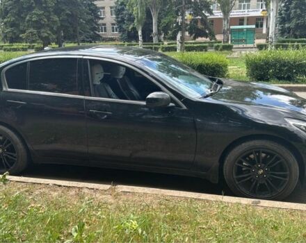 Черный Инфинити G25, объемом двигателя 2.5 л и пробегом 274 тыс. км за 9000 $, фото 14 на Automoto.ua
