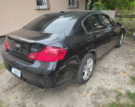 Черный Инфинити G25, объемом двигателя 2.5 л и пробегом 217 тыс. км за 7800 $, фото 13 на Automoto.ua