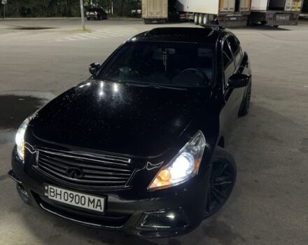 Черный Инфинити G25, объемом двигателя 2.5 л и пробегом 274 тыс. км за 9000 $, фото 4 на Automoto.ua