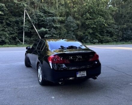 Черный Инфинити G25, объемом двигателя 2.5 л и пробегом 205 тыс. км за 9000 $, фото 3 на Automoto.ua