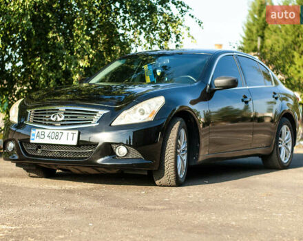 Черный Инфинити G25, объемом двигателя 2.5 л и пробегом 310 тыс. км за 8600 $, фото 2 на Automoto.ua