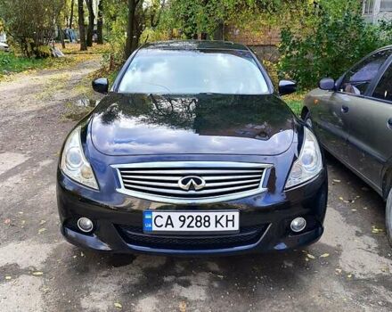Черный Инфинити G25, объемом двигателя 2.5 л и пробегом 170 тыс. км за 9500 $, фото 1 на Automoto.ua