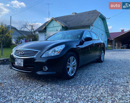 Черный Инфинити G25, объемом двигателя 2.5 л и пробегом 107 тыс. км за 10500 $, фото 1 на Automoto.ua