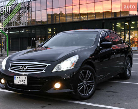 Черный Инфинити G25, объемом двигателя 2.5 л и пробегом 245 тыс. км за 11000 $, фото 1 на Automoto.ua
