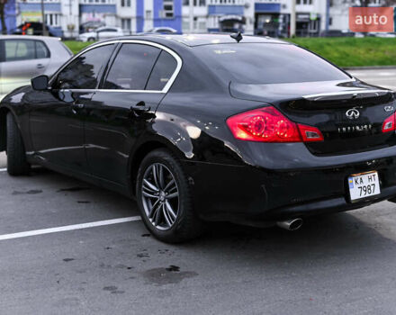 Черный Инфинити G25, объемом двигателя 2.5 л и пробегом 245 тыс. км за 11000 $, фото 10 на Automoto.ua