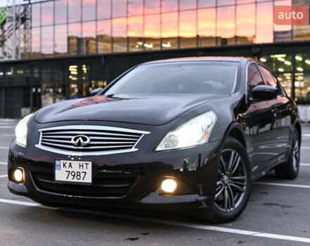 Черный Инфинити G25, объемом двигателя 2.5 л и пробегом 245 тыс. км за 11000 $, фото 2 на Automoto.ua