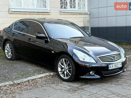 Чорний Інфініті G25, об'ємом двигуна 2.5 л та пробігом 173 тис. км за 10300 $, фото 1 на Automoto.ua