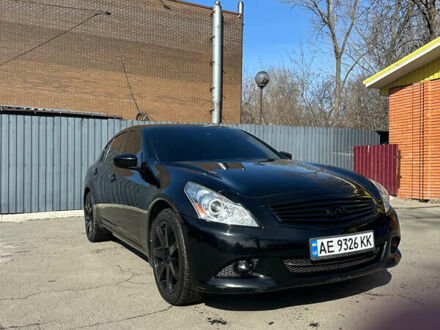 Інфініті G25 2012 у Дніпро (Дніпропетровську) на Automoto.ua Чорний Інфініті G25, об'ємом двигуна 2.5 л та пробігом 175 тис. км за 10299 $, фото 1 на Automoto.ua