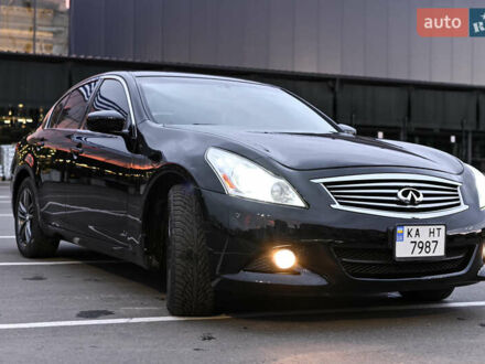 Черный Инфинити G25, объемом двигателя 2.5 л и пробегом 245 тыс. км за 11000 $, фото 1 на Automoto.ua