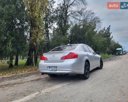 Серый Инфинити G25, объемом двигателя 2.5 л и пробегом 204 тыс. км за 7850 $, фото 5 на Automoto.ua