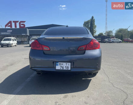 Серый Инфинити G25, объемом двигателя 2.5 л и пробегом 152 тыс. км за 9500 $, фото 3 на Automoto.ua