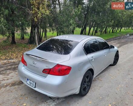 Серый Инфинити G25, объемом двигателя 2.5 л и пробегом 204 тыс. км за 7850 $, фото 7 на Automoto.ua