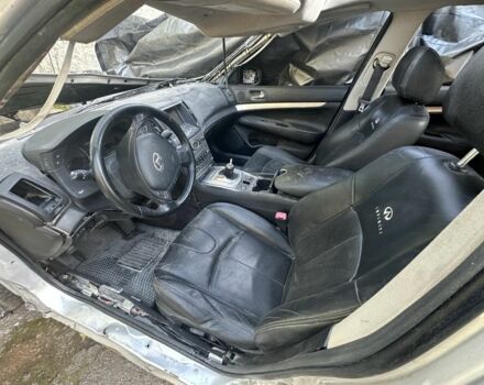 Серый Инфинити G25, объемом двигателя 2.5 л и пробегом 130 тыс. км за 2200 $, фото 7 на Automoto.ua