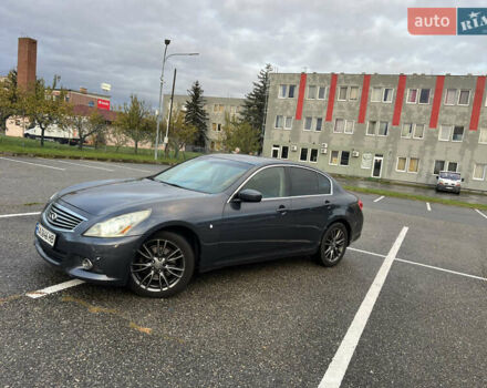 Серый Инфинити G25, объемом двигателя 2.5 л и пробегом 190 тыс. км за 7999 $, фото 8 на Automoto.ua