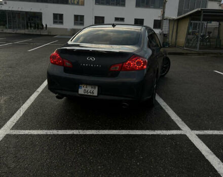 Серый Инфинити G25, объемом двигателя 2.5 л и пробегом 190 тыс. км за 7999 $, фото 2 на Automoto.ua