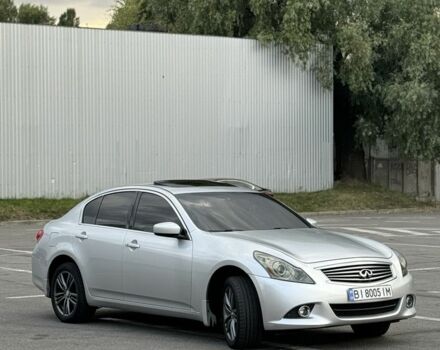 Інфініті G25 2011 у Полтаві на Automoto.ua Сірий Інфініті G25, об'ємом двигуна 2.5 л та пробігом 218 тис. км за 9500 $, фото 2 на Automoto.ua