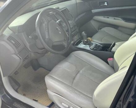 Синий Инфинити G25, объемом двигателя 2.5 л и пробегом 219 тыс. км за 9900 $, фото 4 на Automoto.ua