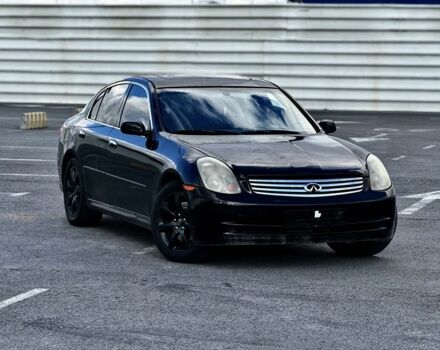 Черный Инфинити G35, объемом двигателя 3.5 л и пробегом 200 тыс. км за 5999 $, фото 1 на Automoto.ua