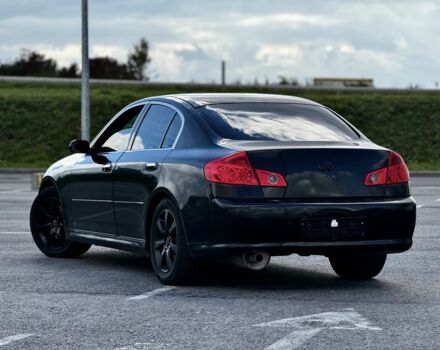 Черный Инфинити G35, объемом двигателя 3.5 л и пробегом 200 тыс. км за 5999 $, фото 2 на Automoto.ua